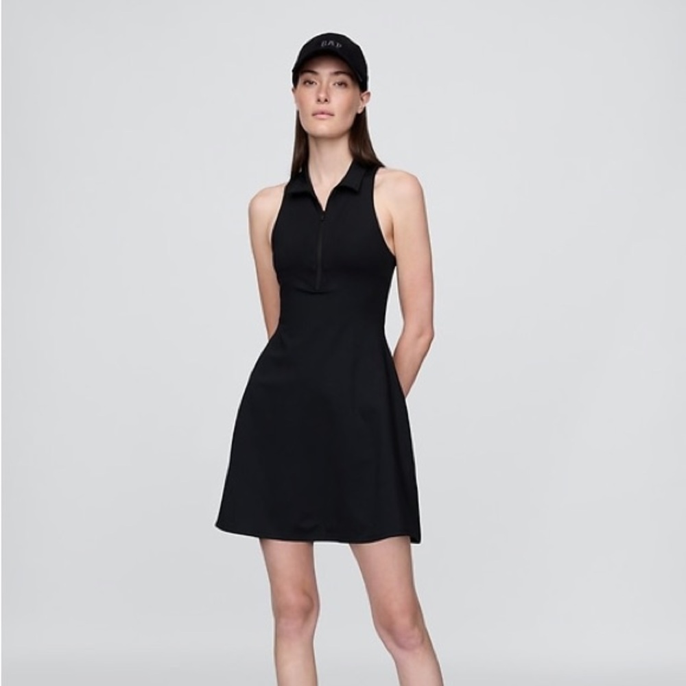 GapFit Power Zip Polo Dress